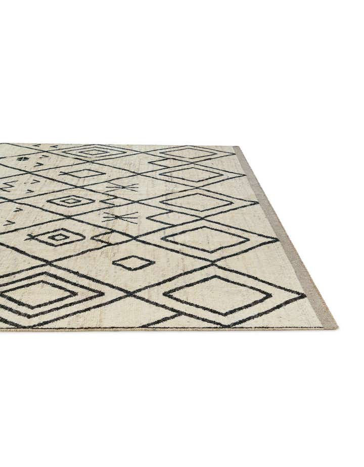 9' 4 x 11' 8 Hand Knotted Moroccan Wool Rug