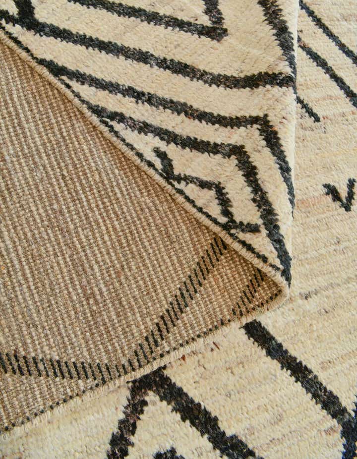 9' 4 x 11' 8 Hand Knotted Moroccan Wool Rug