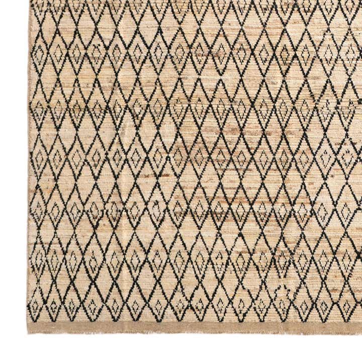 9' 5 x 11' 7 Hand Knotted Moroccan Wool Rug