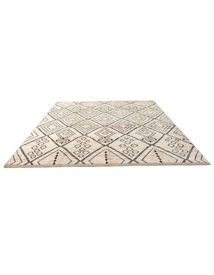 10' 5 x 14' 1 Hand Knotted Moroccan Wool Rug
