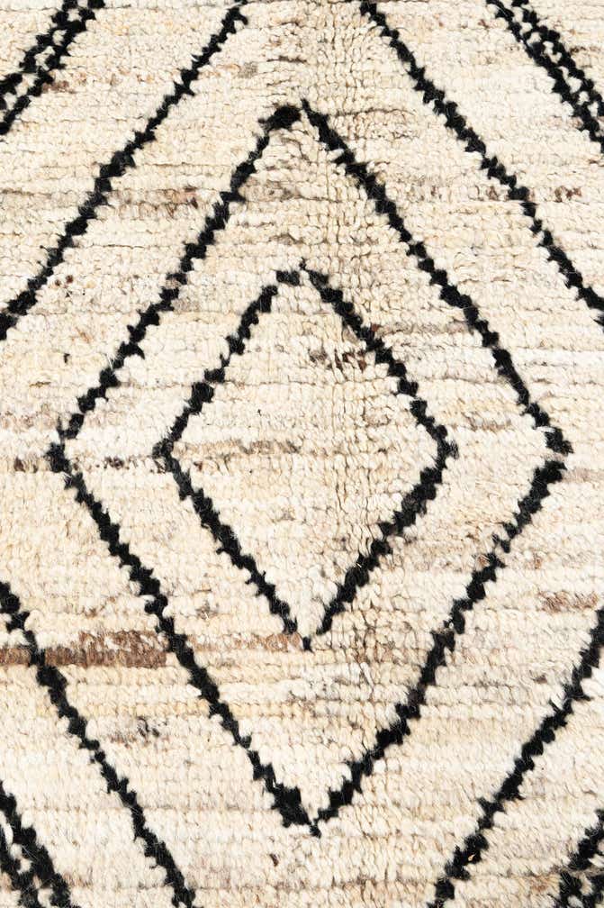 10' 5 x 14' 1 Hand Knotted Moroccan Wool Rug