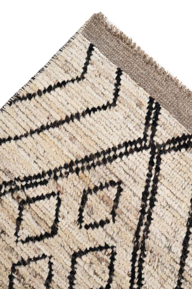 10' 5 x 14' 1 Hand Knotted Moroccan Wool Rug