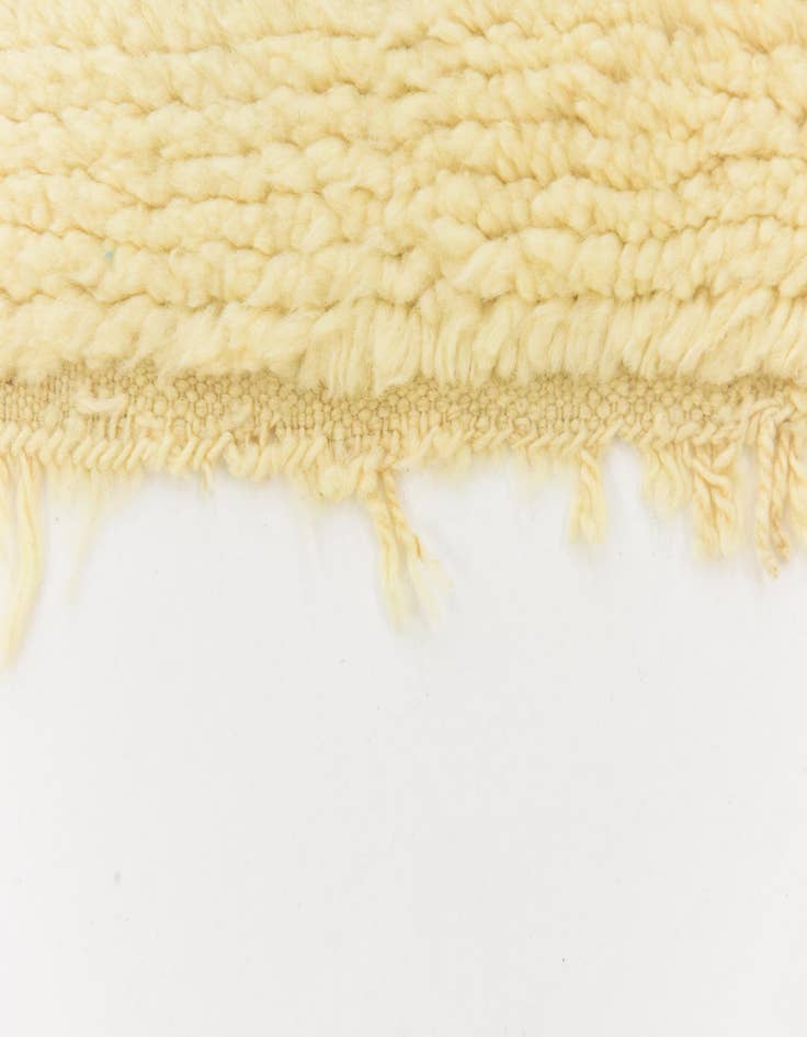 Detail image of 6' 2 x 9' 8  Hand Knotted Moroccan Wool Rug