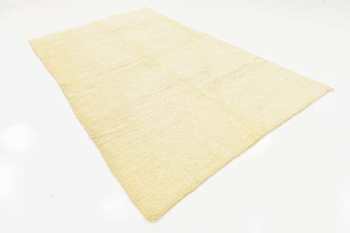 6' 2 x 9' 8 Hand Knotted Moroccan Wool Rug