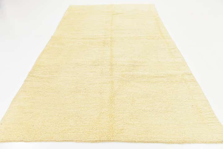6' 2 x 9' 8 Hand Knotted Moroccan Wool Rug