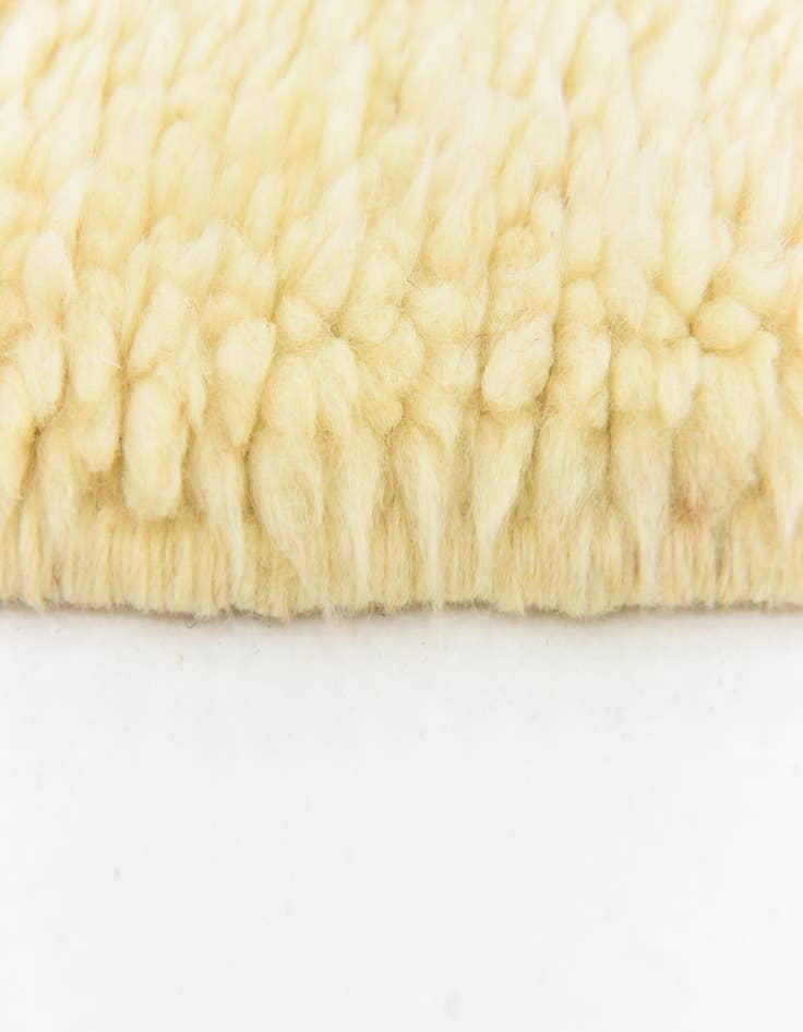 Detail image of 6' 2 x 9' 8  Hand Knotted Moroccan Wool Rug