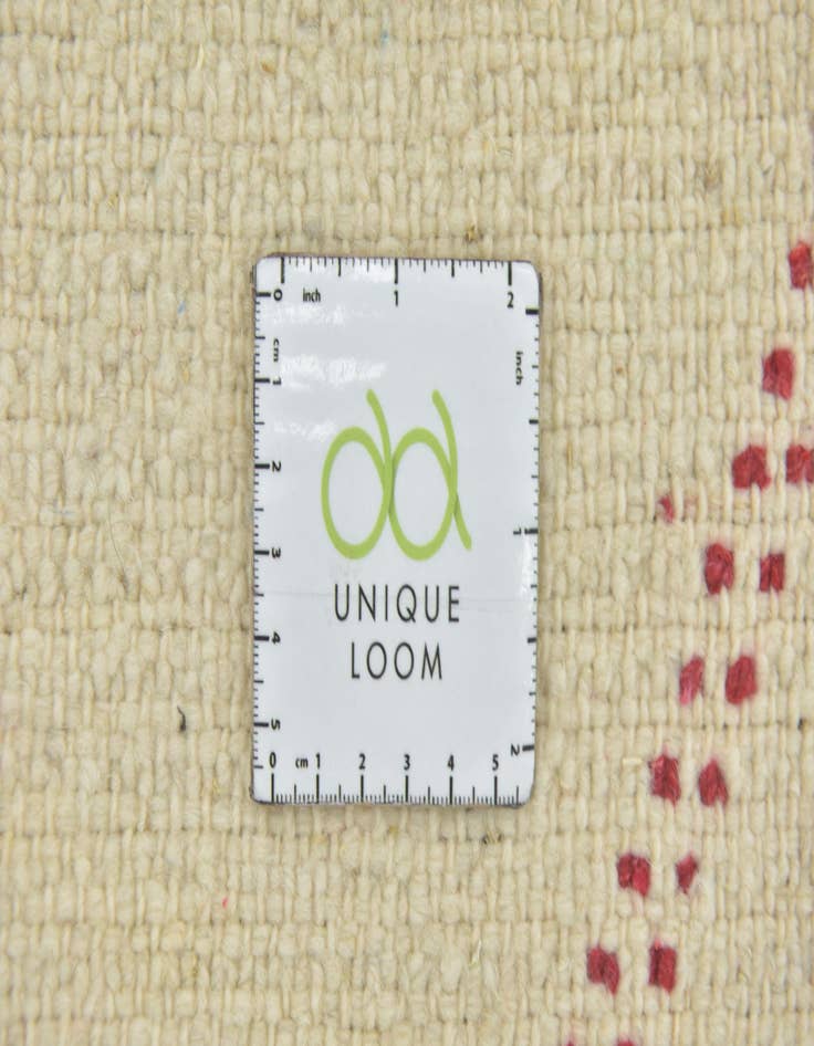 Detail image of 3' 4 x 4' 7  Hand Knotted Moroccan Wool Rug