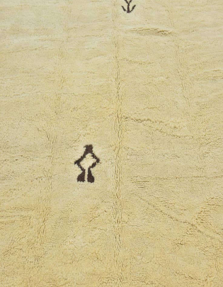 Detail image of 10' x 12' 4 Hand Knotted Moroccan Wool Rug