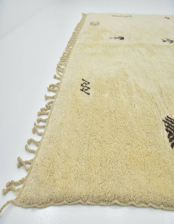 Detail image of 10' x 12' 4 Hand Knotted Moroccan Wool Rug
