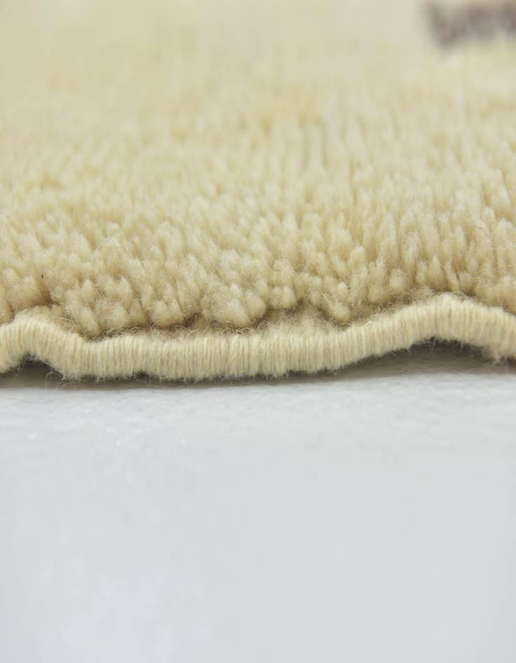 Detail image of 10' x 12' 4 Hand Knotted Moroccan Wool Rug