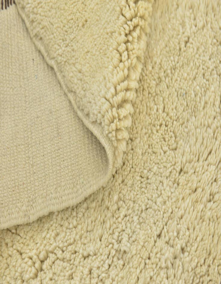 Detail image of 10' x 12' 4 Hand Knotted Moroccan Wool Rug