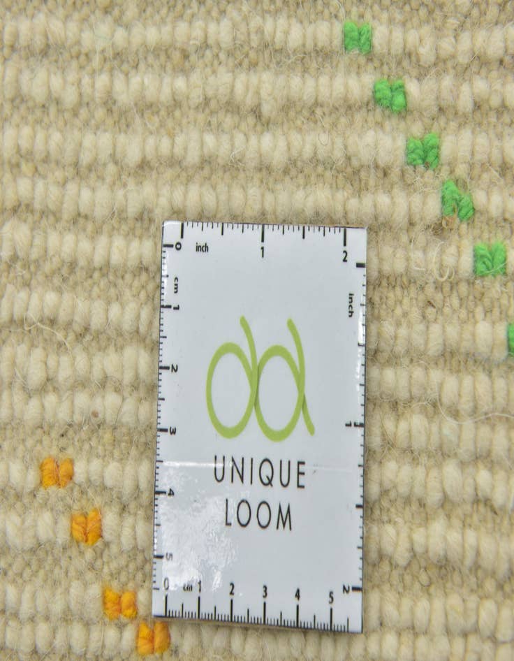 Detail image of 3' 9 x 5' 8  Hand Knotted Moroccan Wool Rug