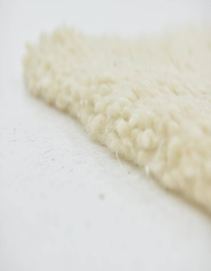 Detail image of 3' 9 x 5' 8  Hand Knotted Moroccan Wool Rug