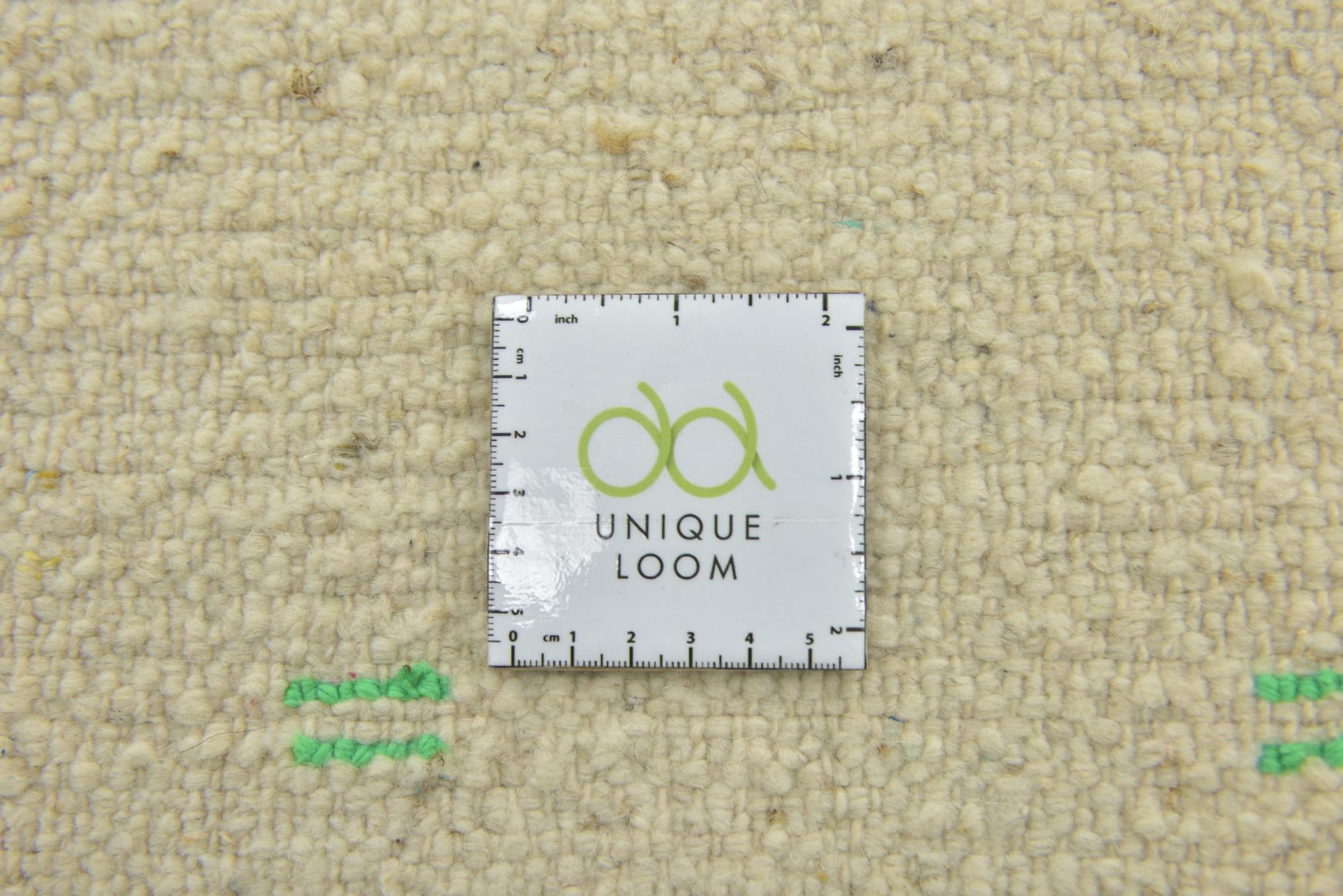 3' 8 x 6' 7 Hand Knotted Moroccan Wool Rug