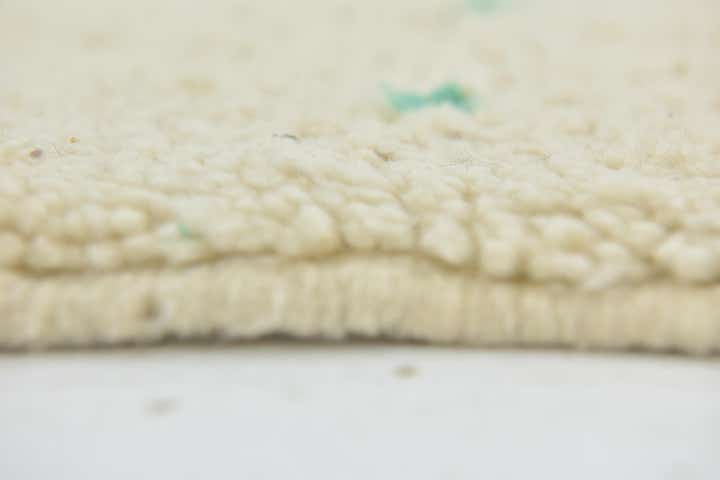 3' 8 x 6' 7 Hand Knotted Moroccan Wool Rug