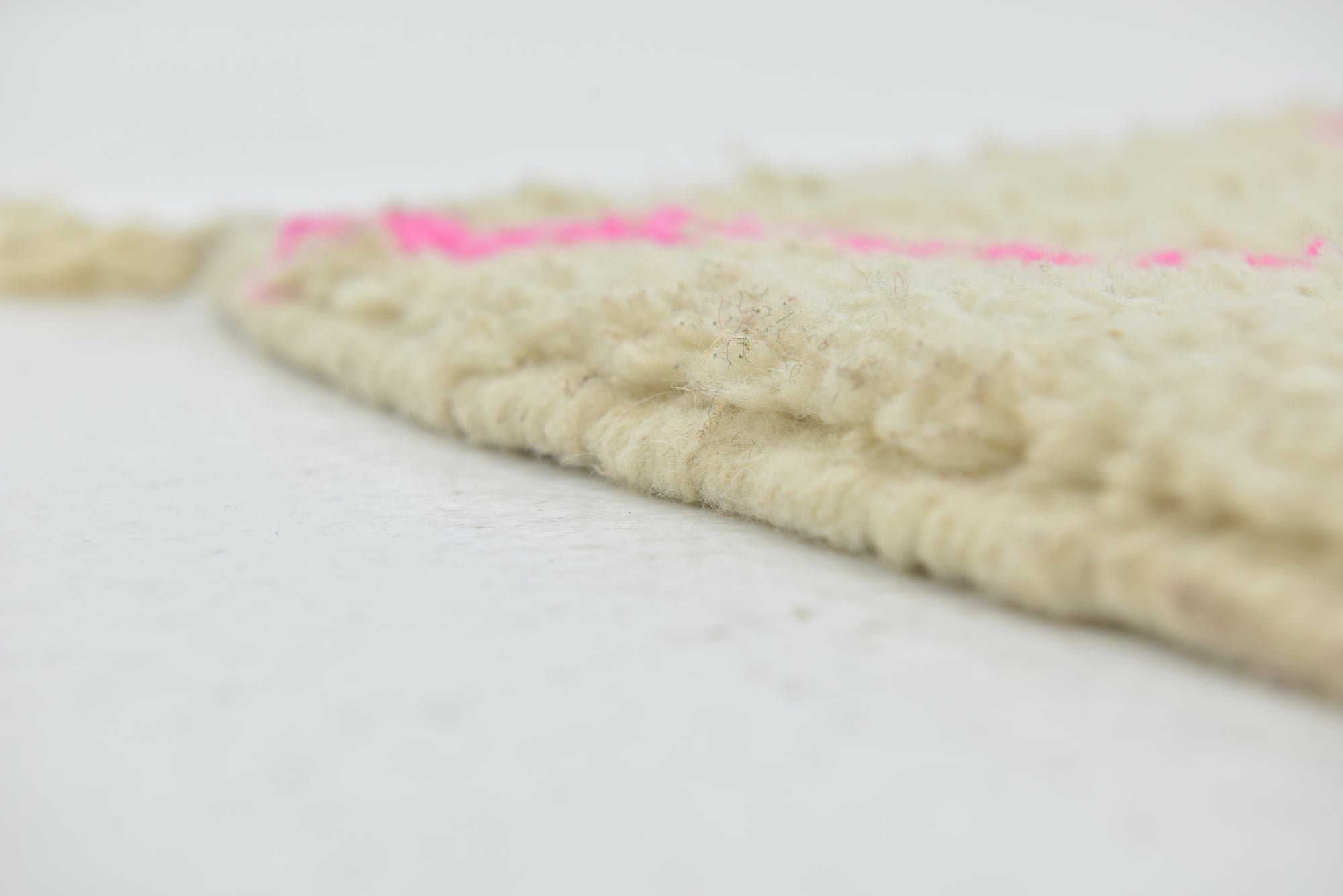 3' 10 x 6' 9 Hand Knotted Moroccan Wool Rug