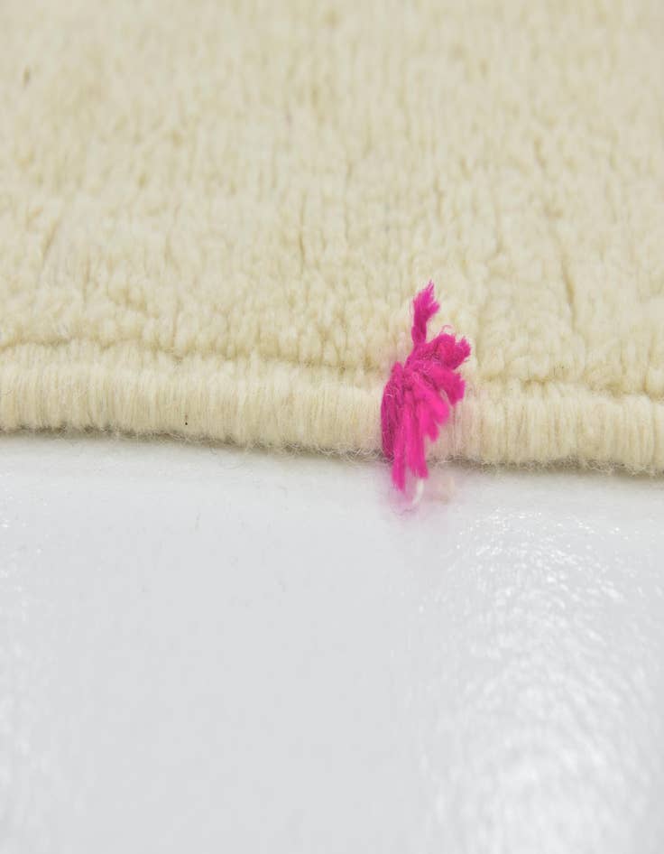 Detail image of 6' 10 x 9' 10  Hand Knotted Moroccan Wool Rug