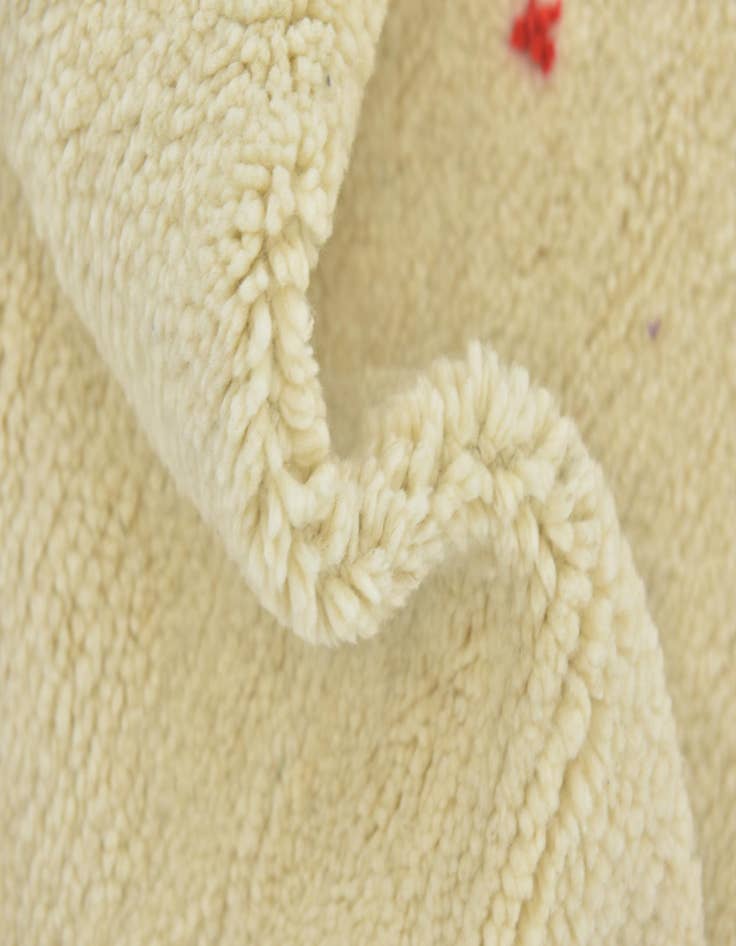 Detail image of 6' 10 x 9' 10  Hand Knotted Moroccan Wool Rug