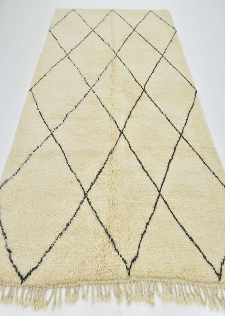7' x 10' Hand Knotted Moroccan Wool Rug
