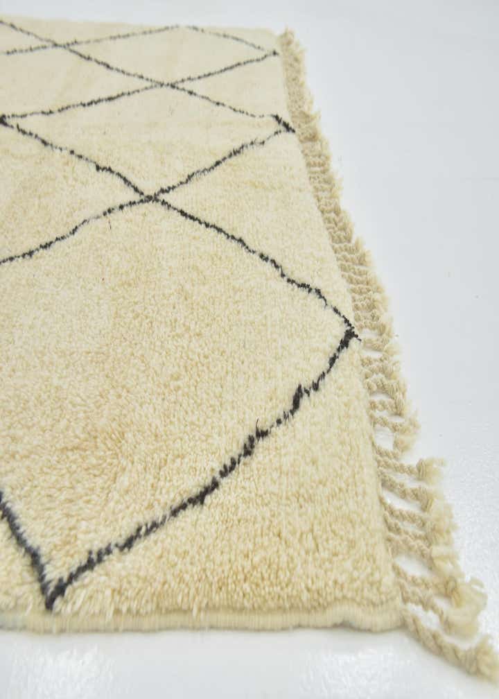 7' x 10' Hand Knotted Moroccan Wool Rug
