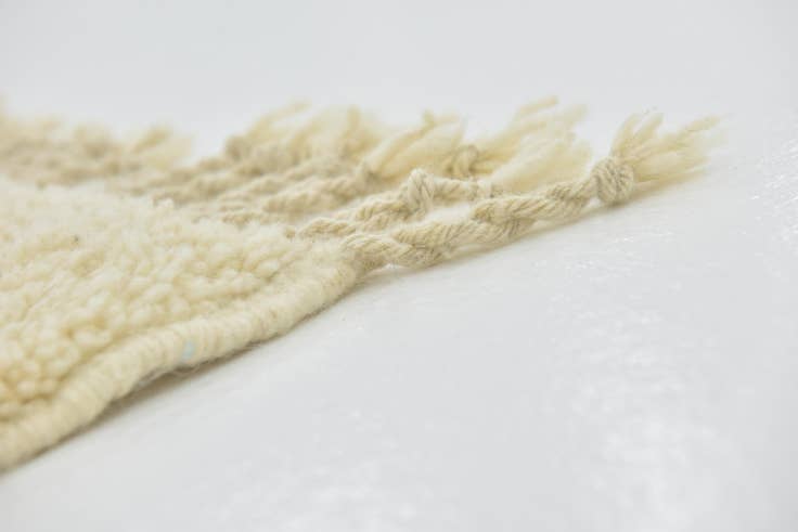 Detail image of 7' x 10' Hand Knotted Moroccan Wool Rug