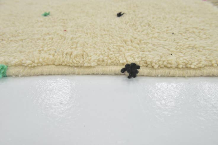 Detail image of 205cm x 300cm anudado a mano marroquí Alfombra Lana