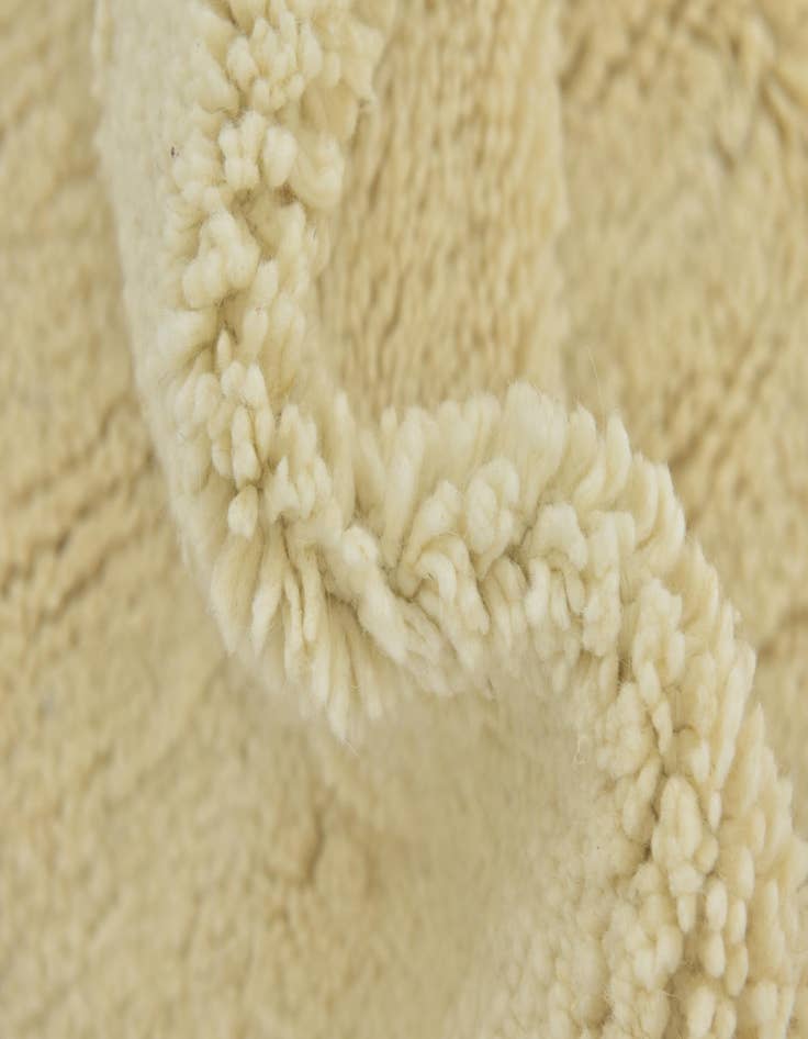 Detail image of 6' 5 x 9' 6  Hand Knotted Moroccan Wool Rug