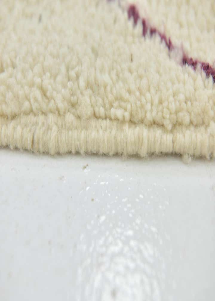 3' 3 x 4' 8 Hand Knotted Moroccan Wool Rug