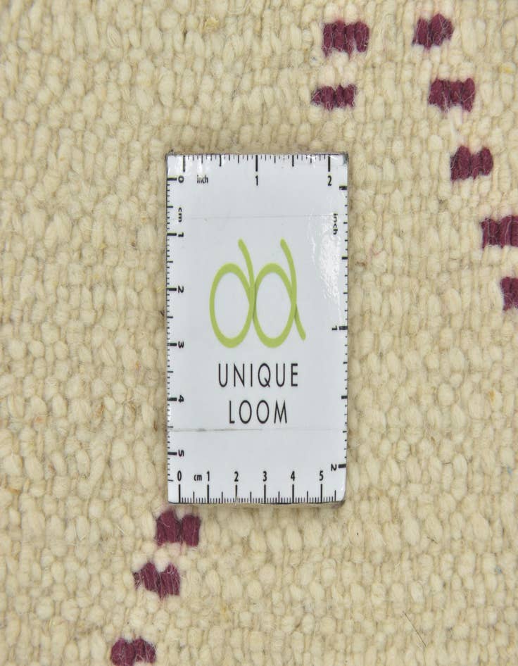 Detail image of 3' 3 x 4' 8  Hand Knotted Moroccan Wool Rug