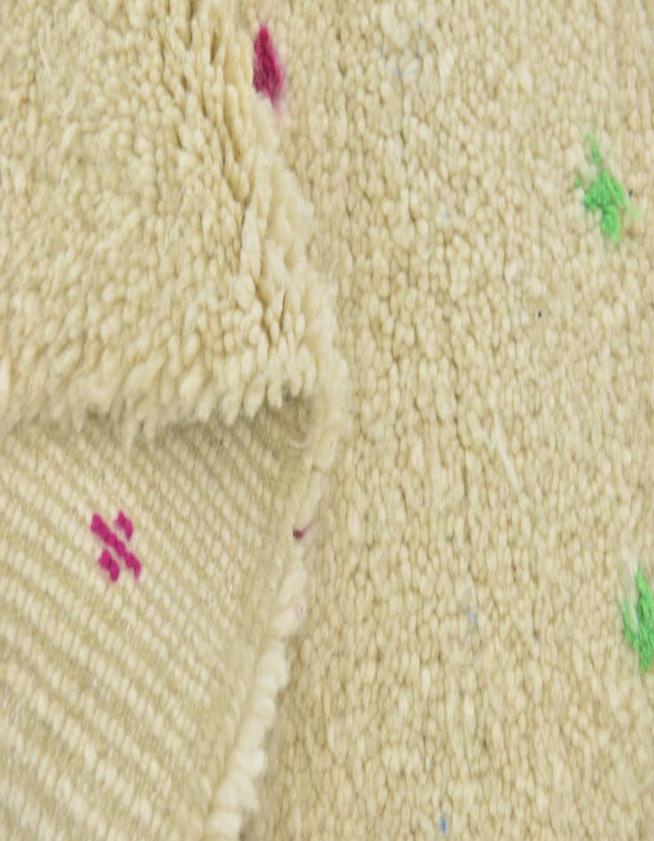 Detail image of 3' 3 x 4' 9  Hand Knotted Moroccan Wool Rug