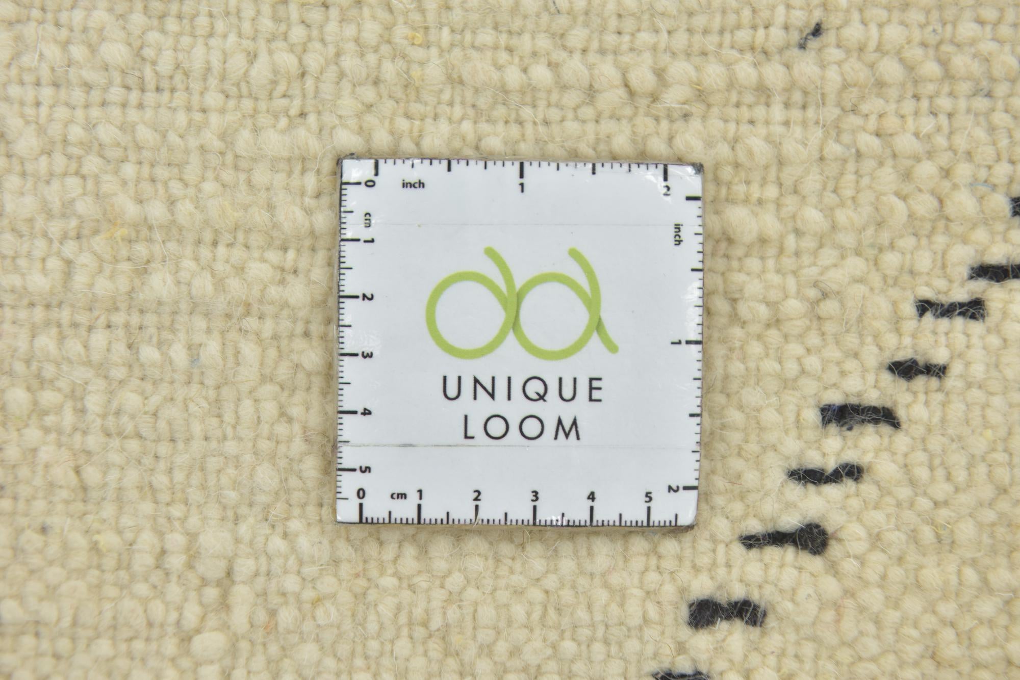 5' 3 x 8' Hand Knotted Moroccan Wool Rug