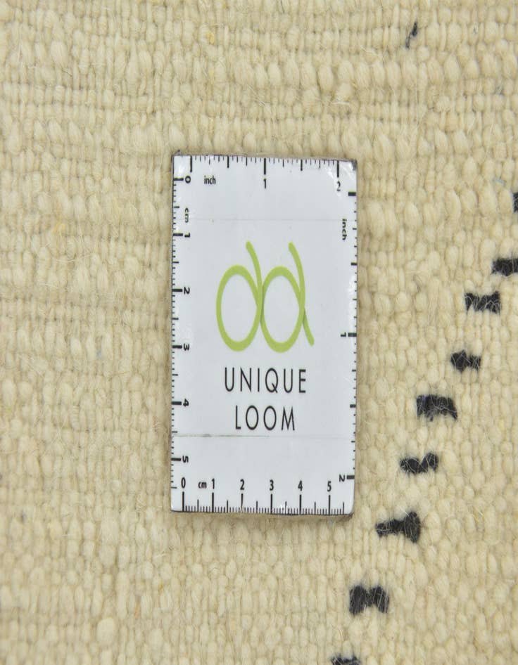 Detail image of 5' 3 x 8'  Hand Knotted Moroccan Wool Rug