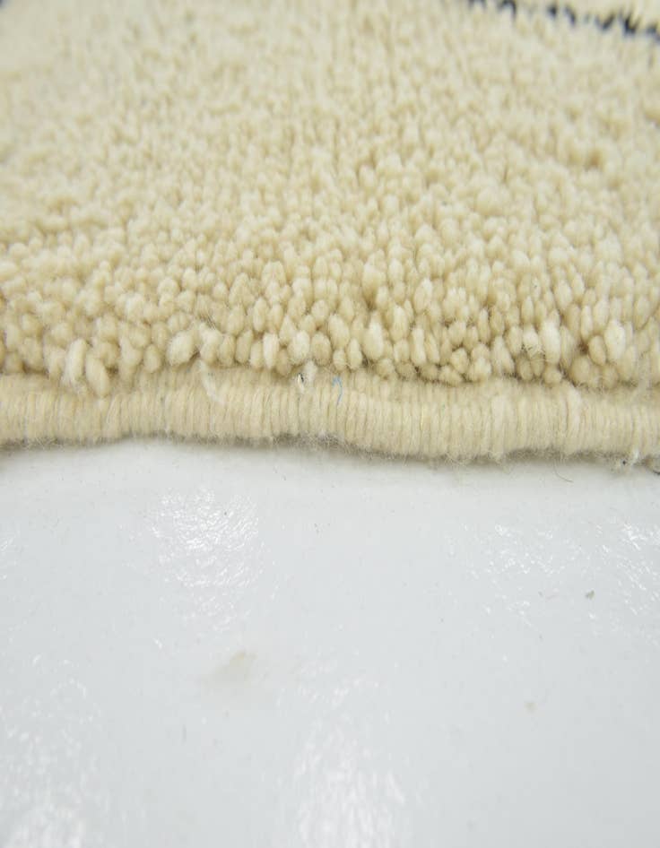 Detail image of 5' 3 x 8'  Hand Knotted Moroccan Wool Rug