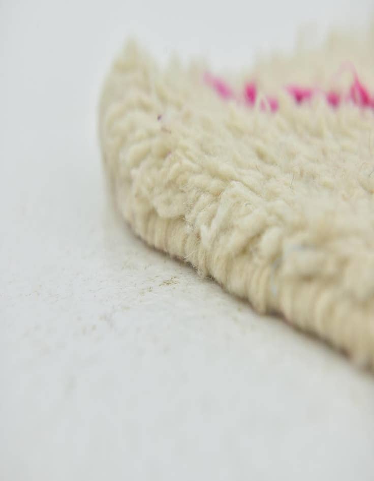 Detail image of 5' 2 x 8'  Hand Knotted Moroccan Wool Rug