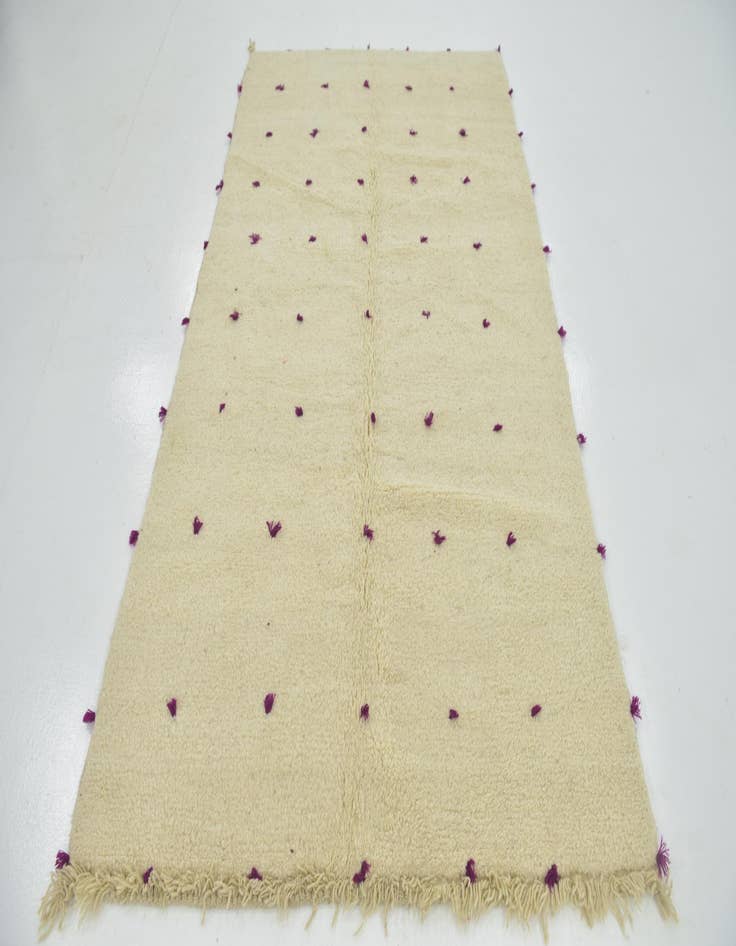 Detail image of 5' x 8' 6  Hand Knotted Moroccan Wool Rug