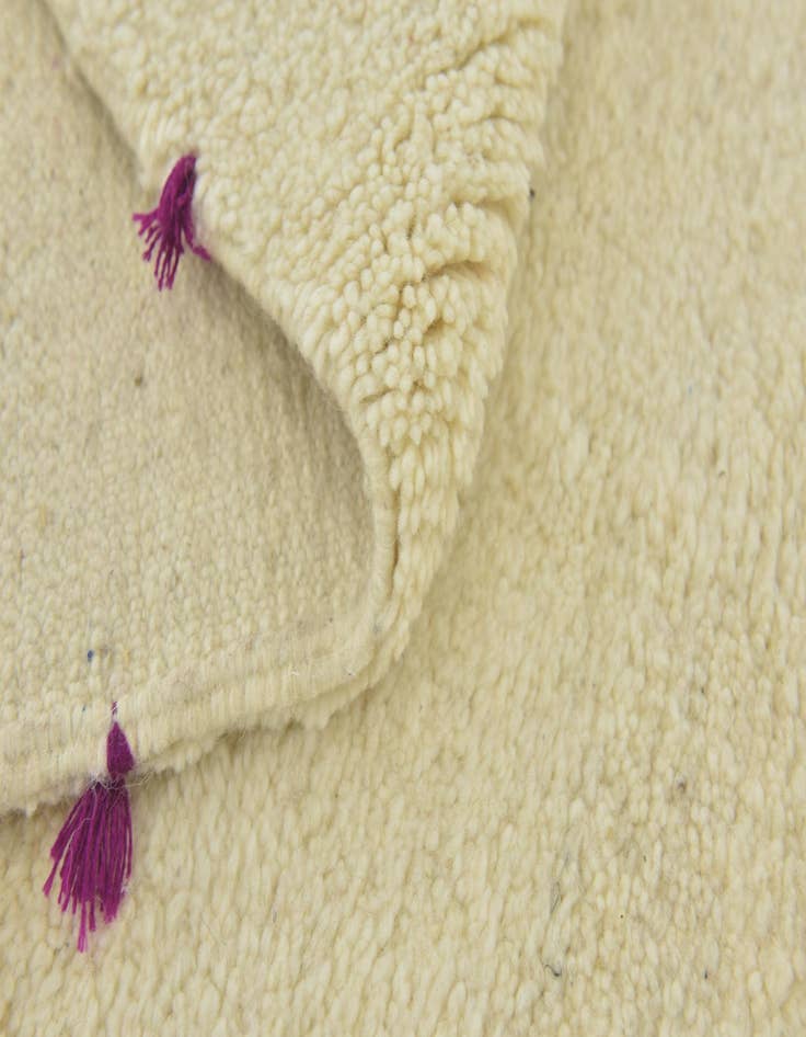 Detail image of 5' x 8' 6  Hand Knotted Moroccan Wool Rug