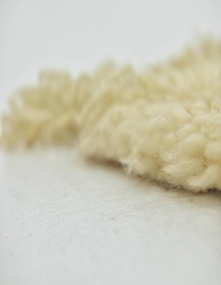 Detail image of 6' 6 x 9' 7 Hand Knotted Moroccan Wool Rug