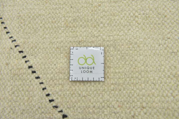 6' 8 x 10' Hand Knotted Moroccan Wool Rug