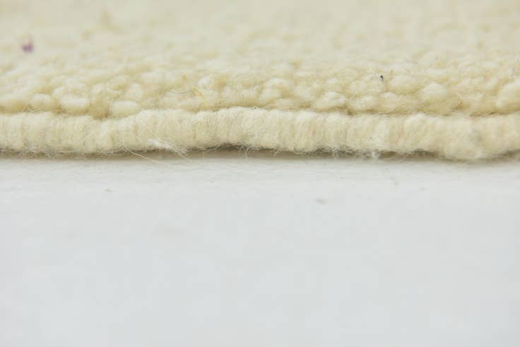 Detail image of 6' 8 x 10' Hand Knotted Moroccan Wool Rug