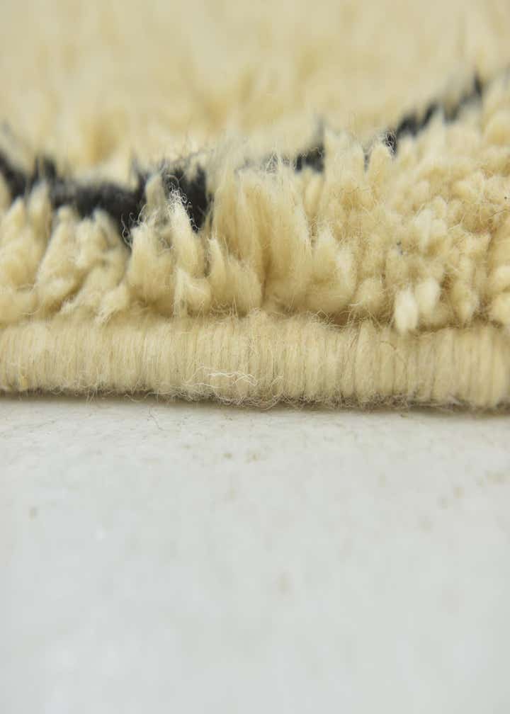 6' 4 x 9' 6 Hand Knotted Moroccan Wool Rug