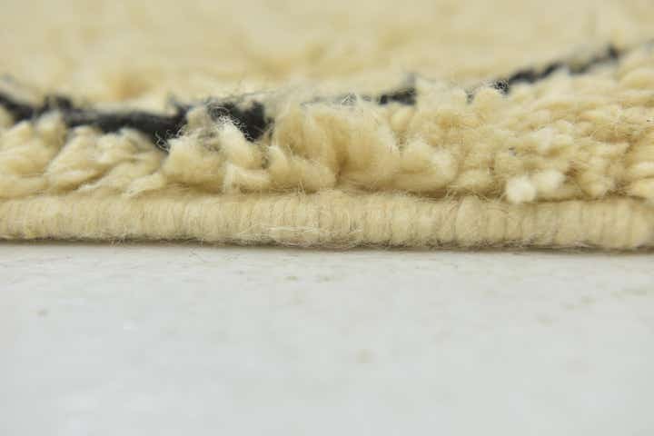 6' 4 x 9' 6 Hand Knotted Moroccan Wool Rug