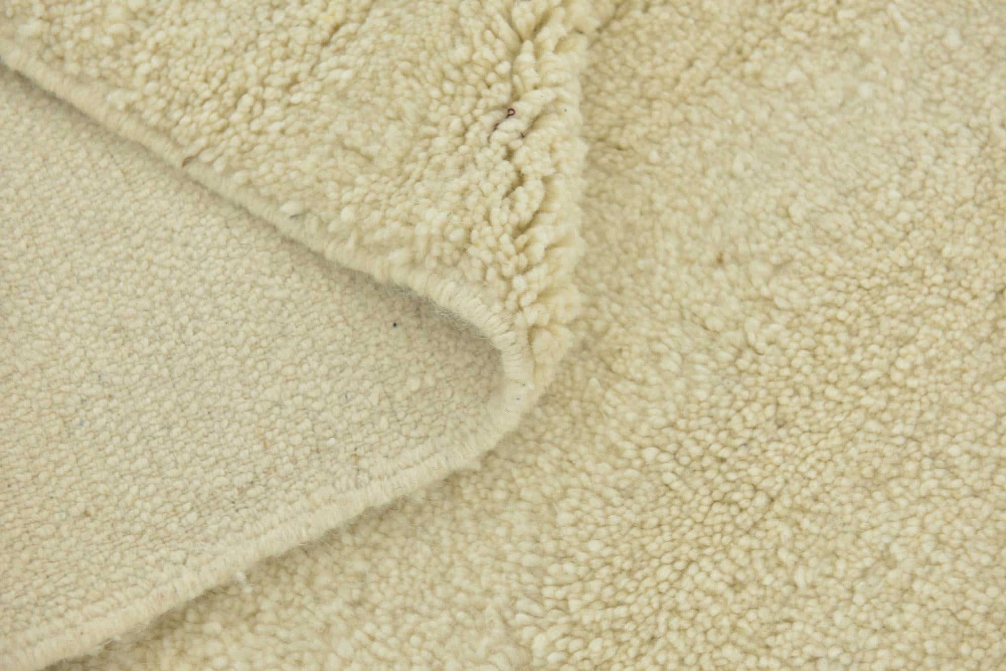 6' 7 x 9' 5 Hand Knotted Moroccan Wool Rug