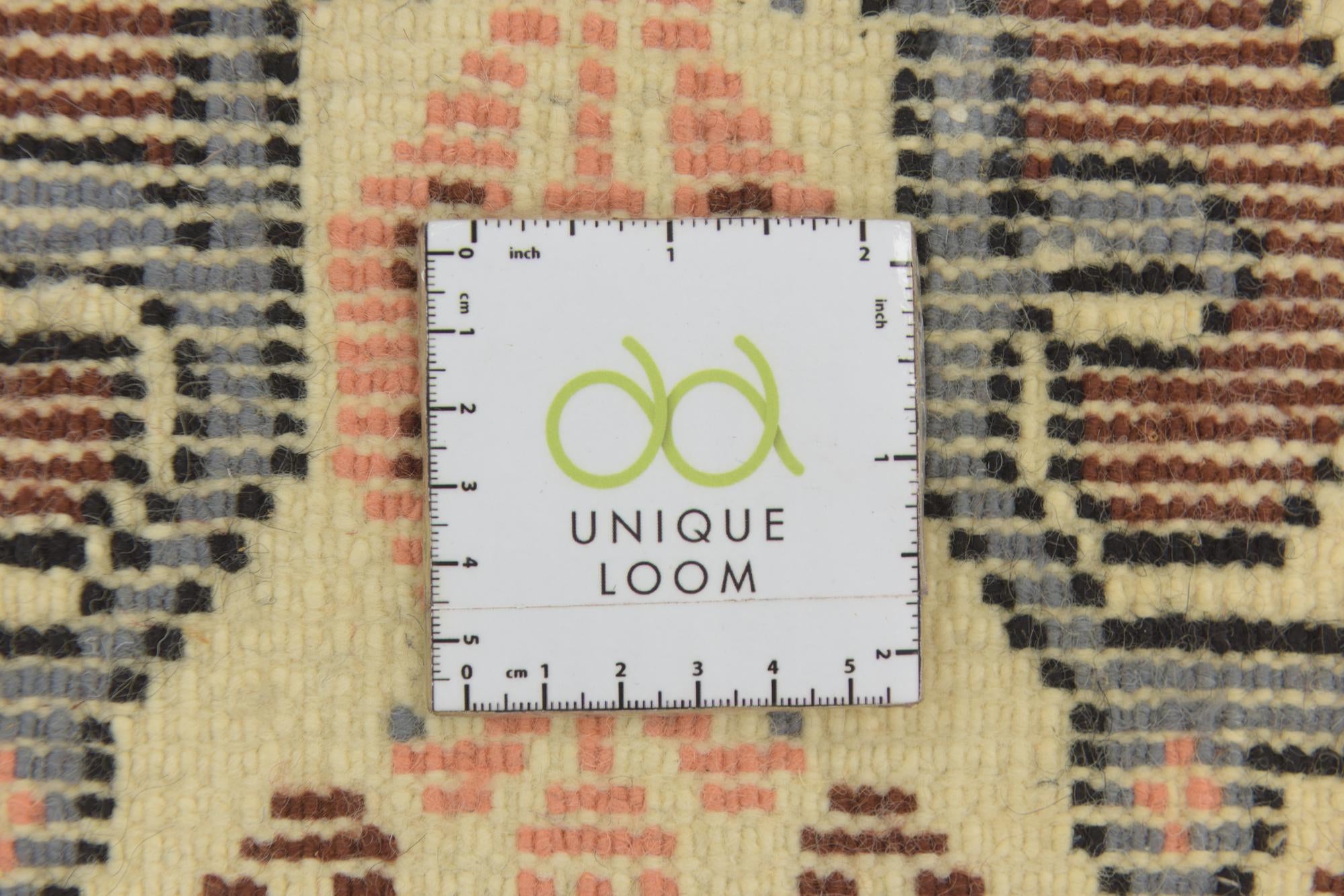 5' 8 x 7' 2 Hand Knotted Moroccan Wool Rug