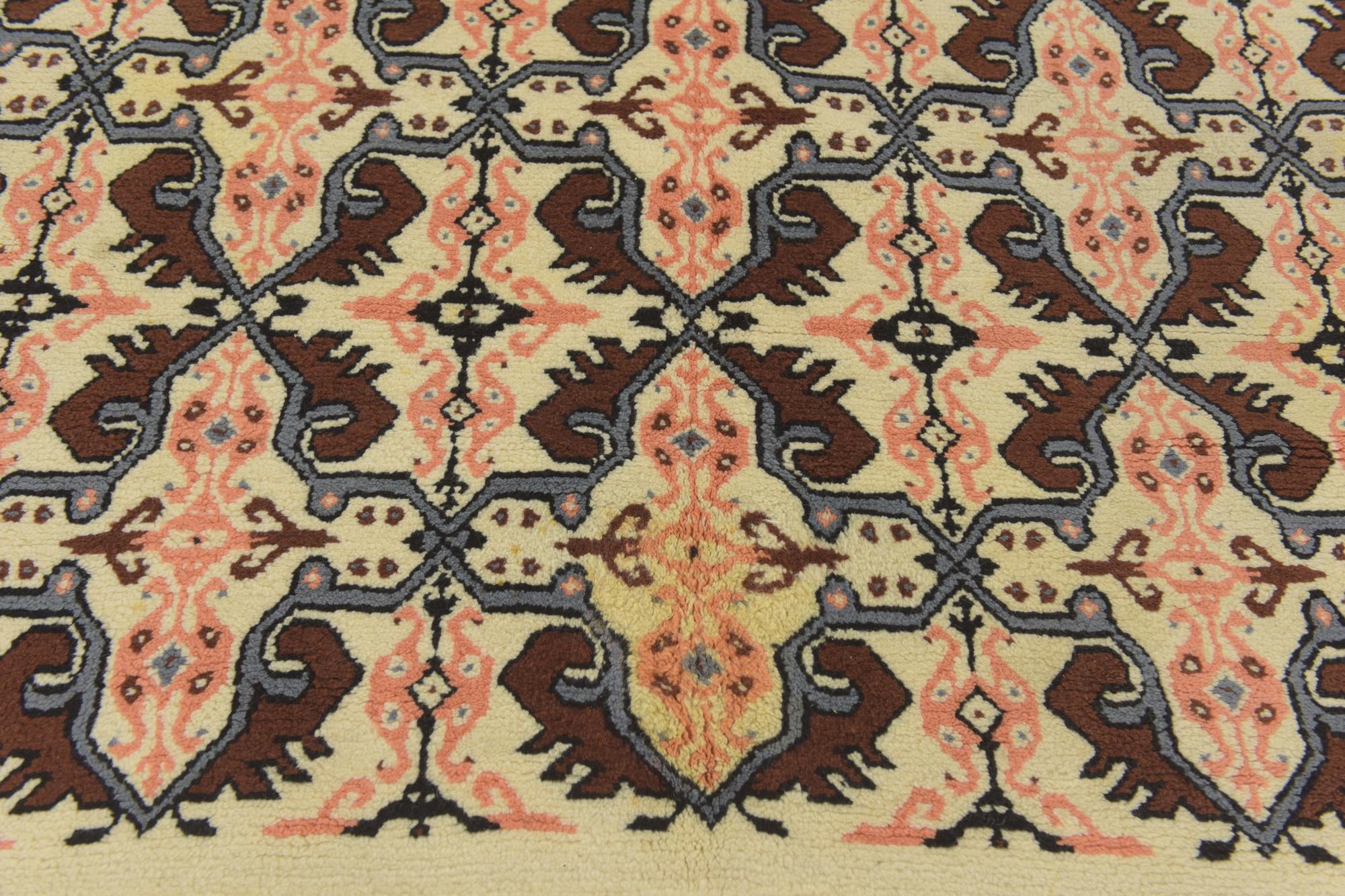 5' 8 x 7' 2 Hand Knotted Moroccan Wool Rug