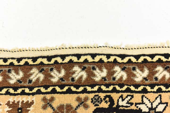 6' 7 x 9' 10 Hand Knotted Moroccan Wool Rug