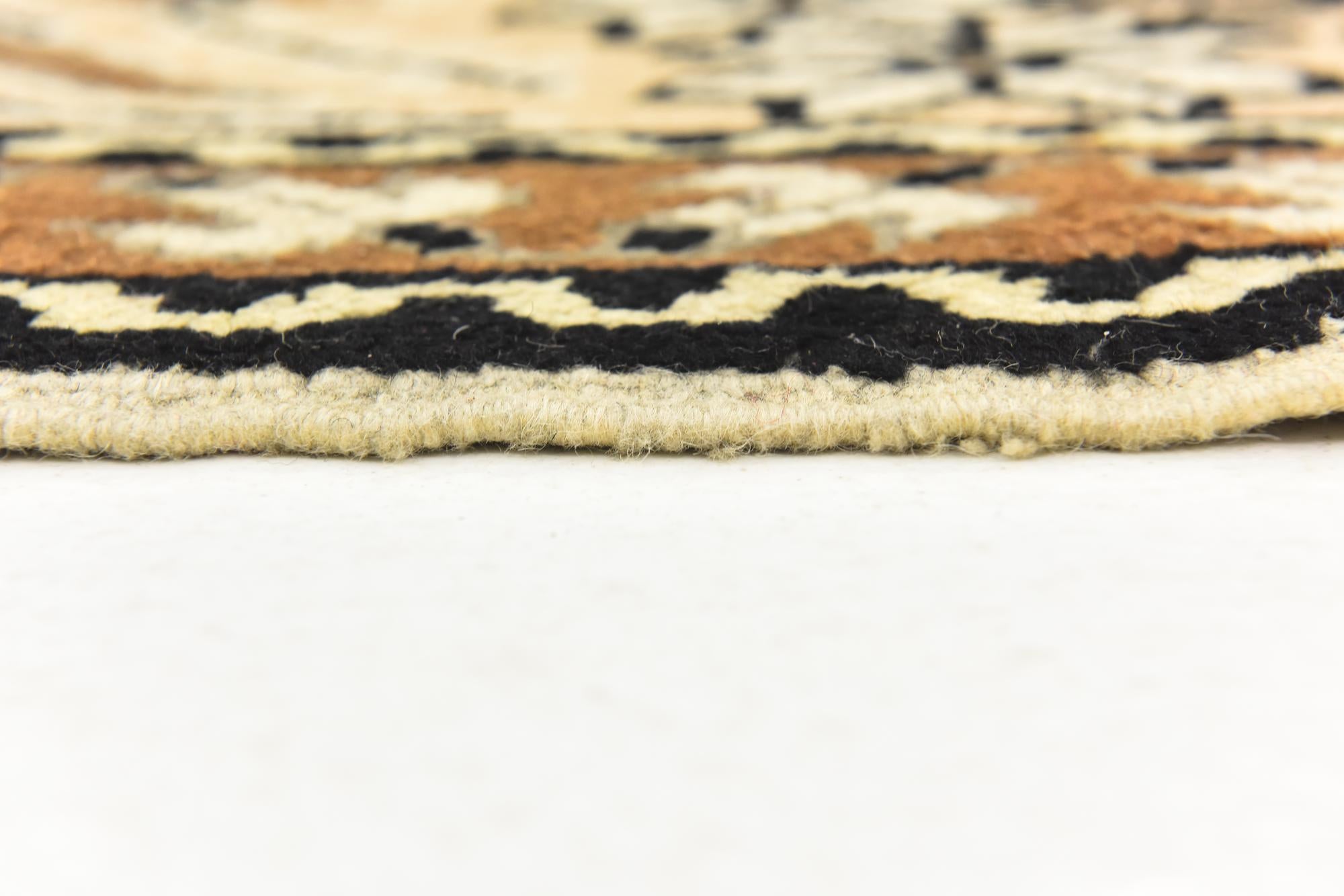 6' 7 x 9' 10 Hand Knotted Moroccan Wool Rug