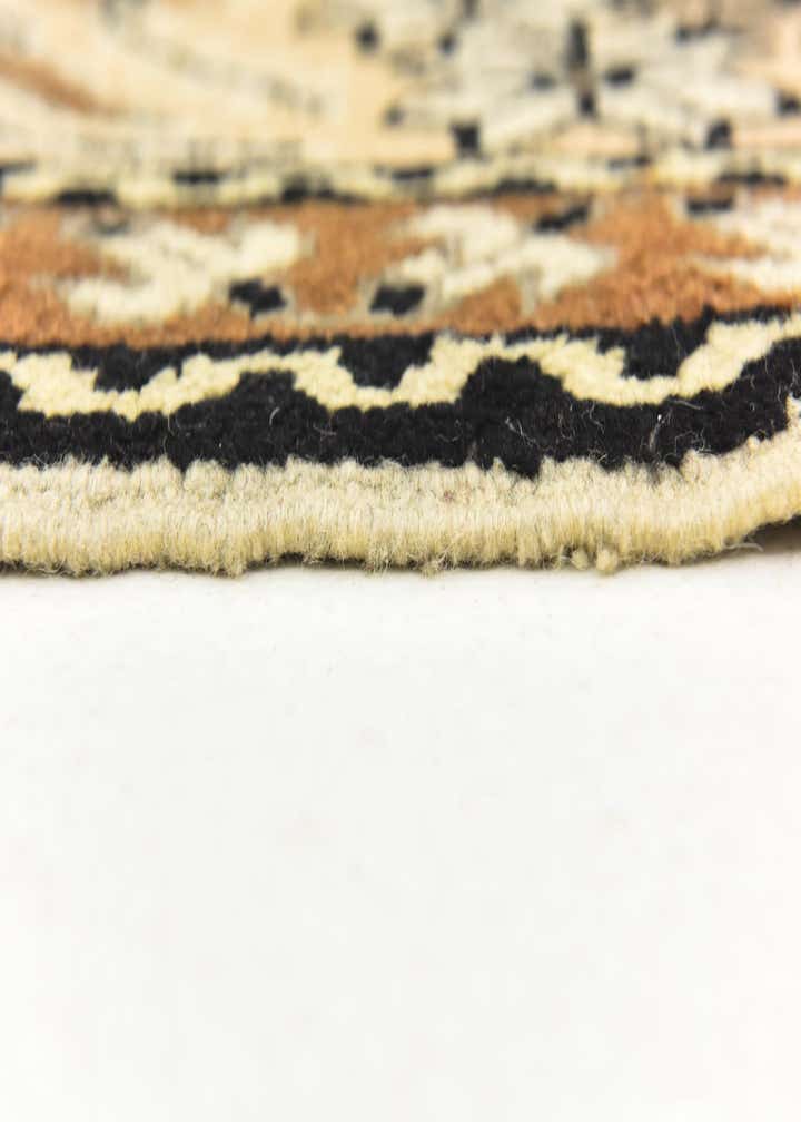 6' 7 x 9' 10 Hand Knotted Moroccan Wool Rug