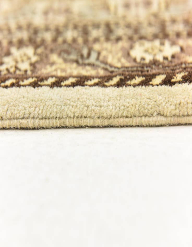 Detail image of 6' 6 x 9'  Hand Knotted Moroccan Wool Rug