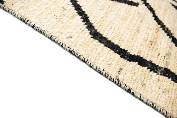 Detail image of 13' 4 x 17' 7 Hand Knotted Moroccan Wool Rug