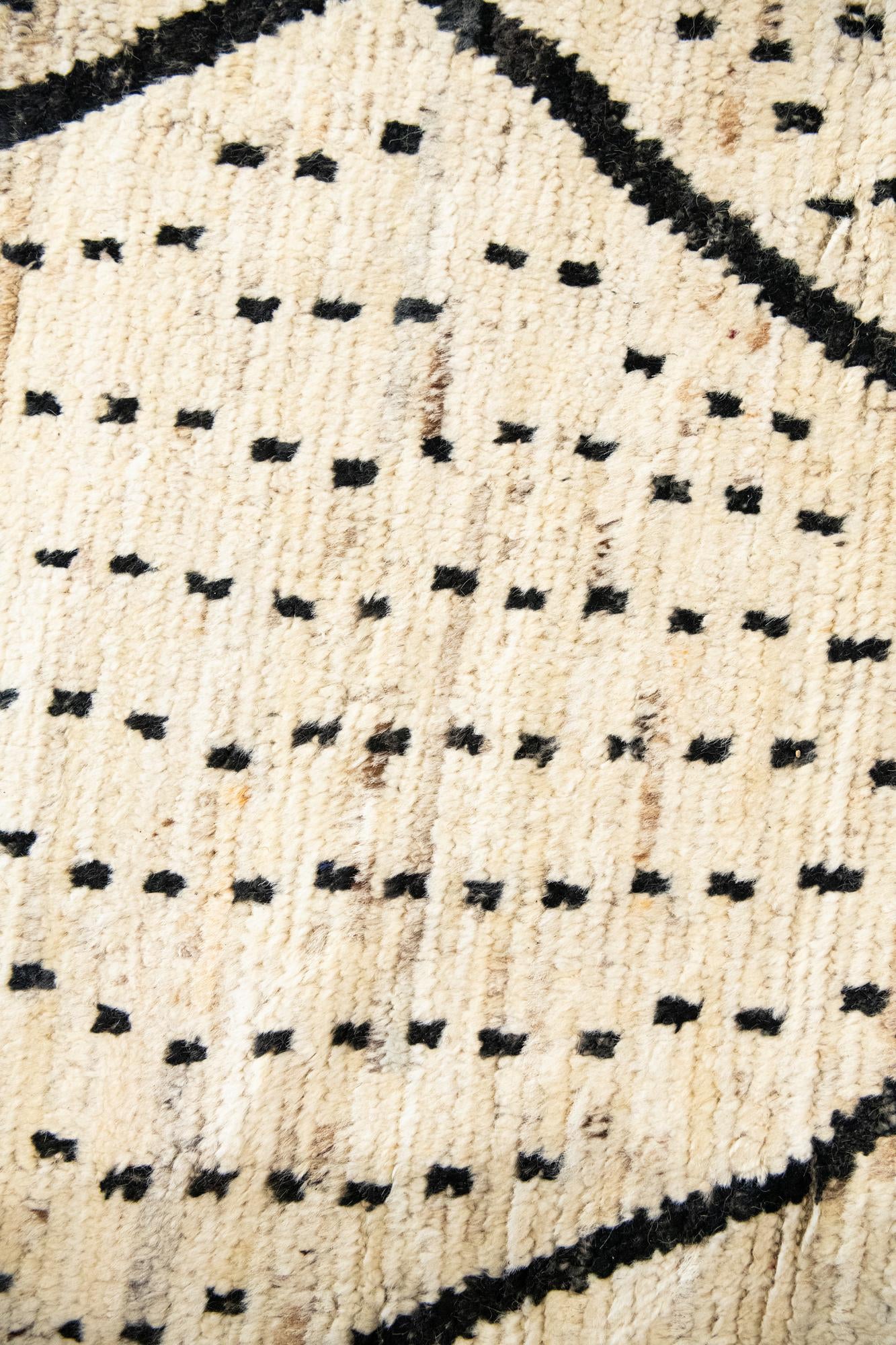13' 4 x 17' 7 Hand Knotted Moroccan Wool Rug
